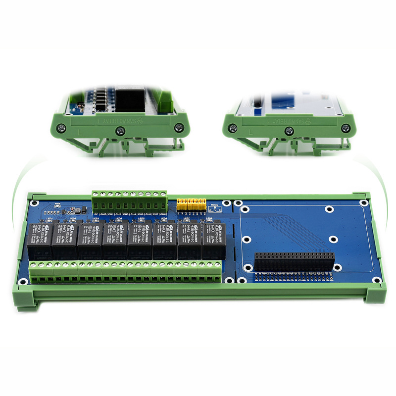 Raspberry Pi 4 Model B 3B Plus - Relay 8 Channel Board review and price