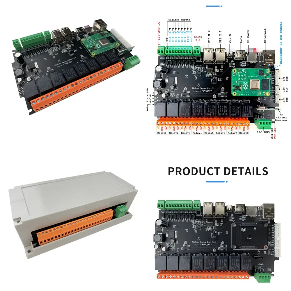 KinCony Raspberry Pi - Server  - Home Automation Raspberry Pi review and price